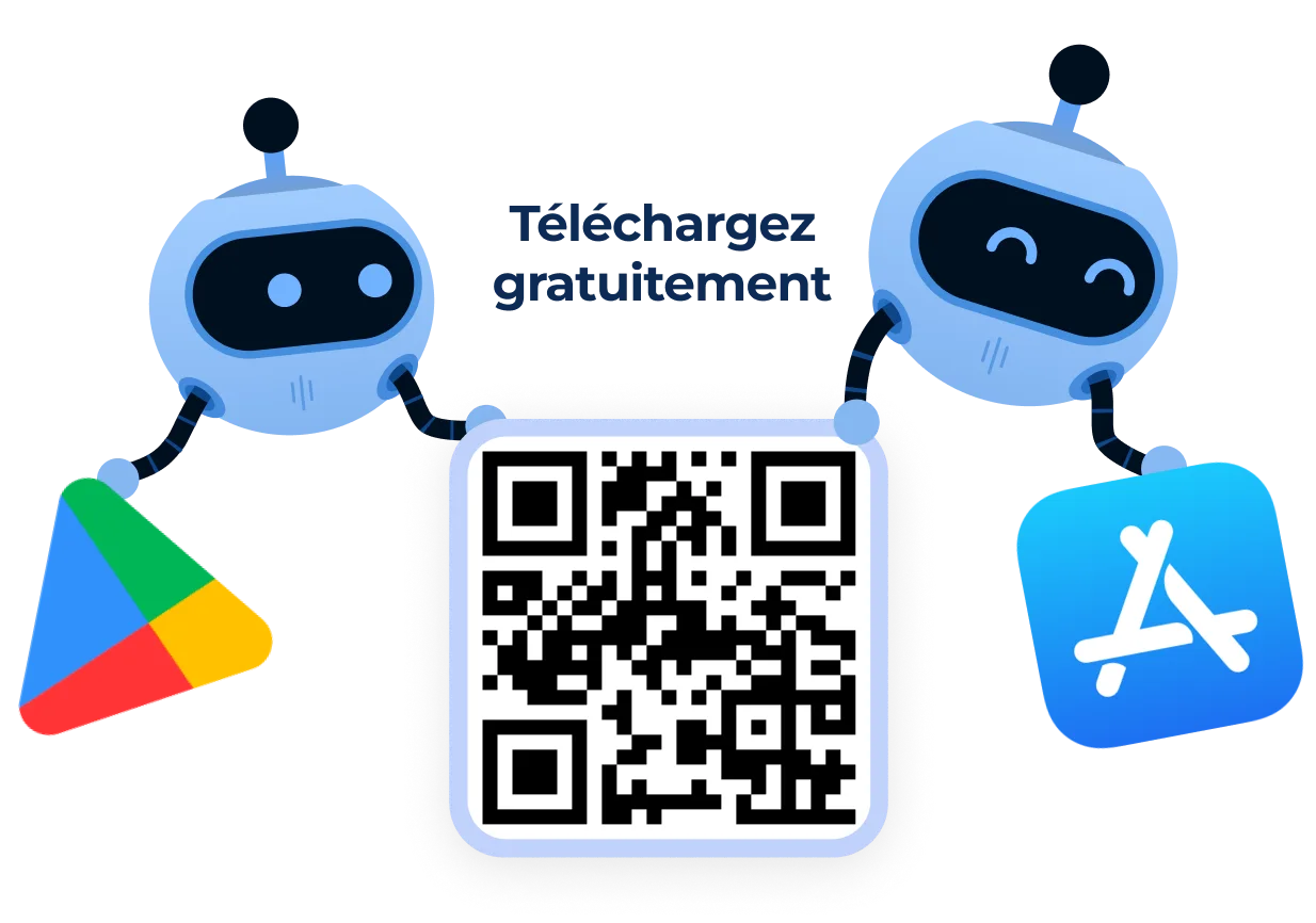 Téléchargez Altus gratuitement — robots et QR code